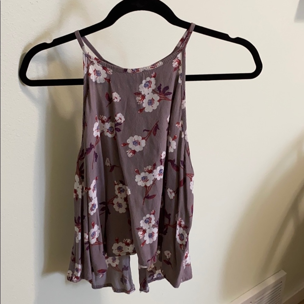 Floral tank top